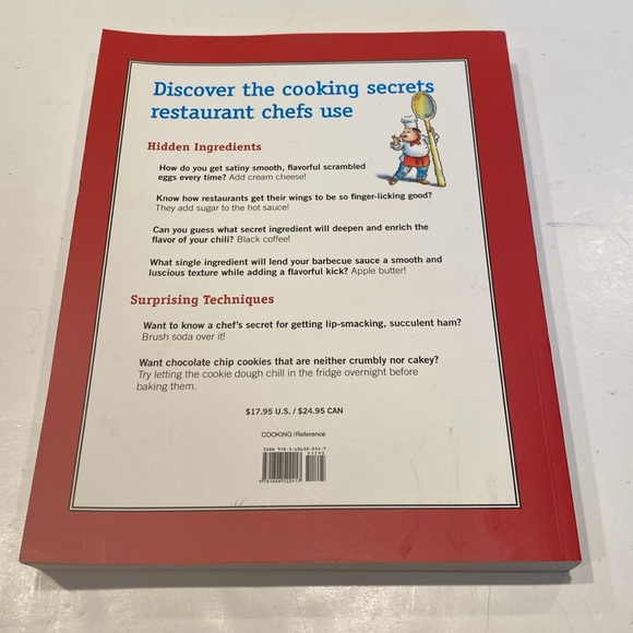NWT “The Cheating Chef’s Secret Cookbook,” - Picture 2 of 2